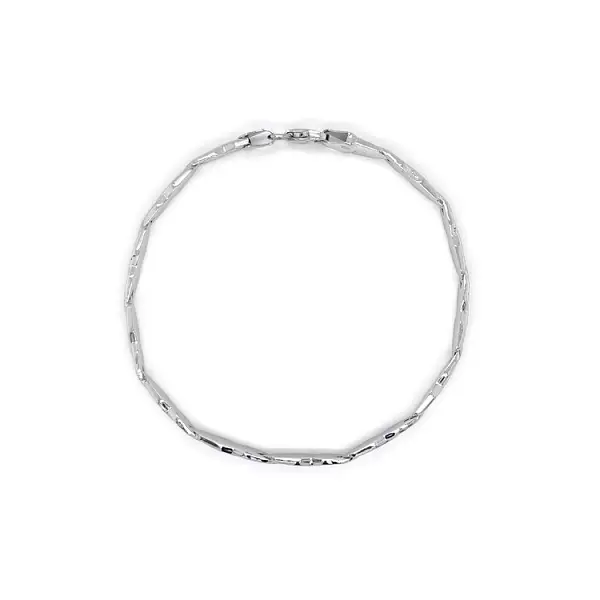 Weißgold-Armband