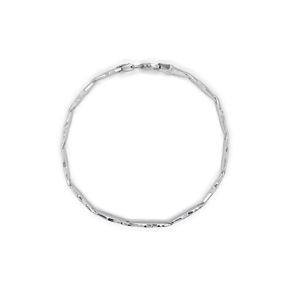 Weißgold-Armband