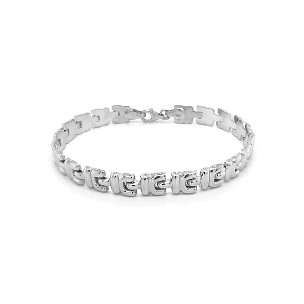Weißgold-Armband