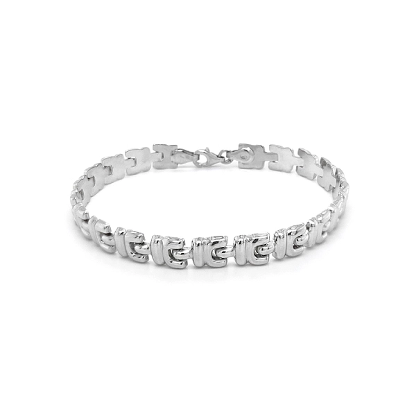 Weißgold-Armband