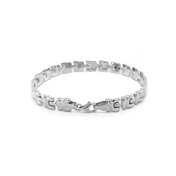 Weißgold-Armband