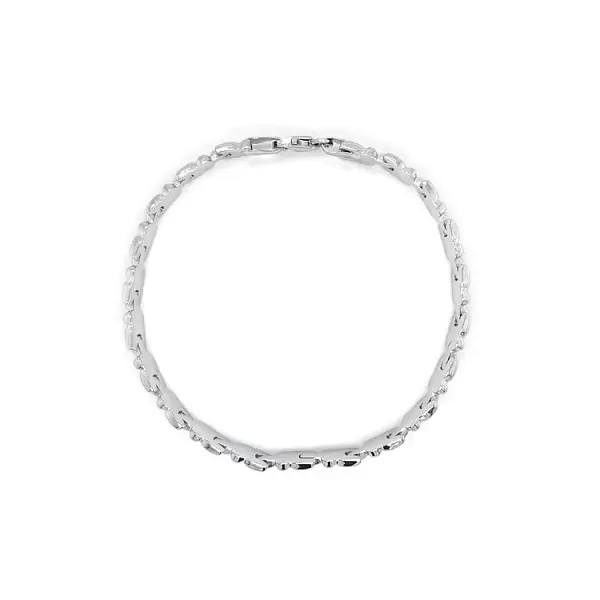 Weißgold-Armband