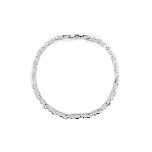 Weißgold-Armband