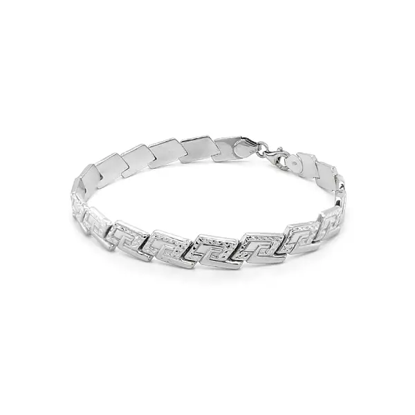 Weißgold-Armband