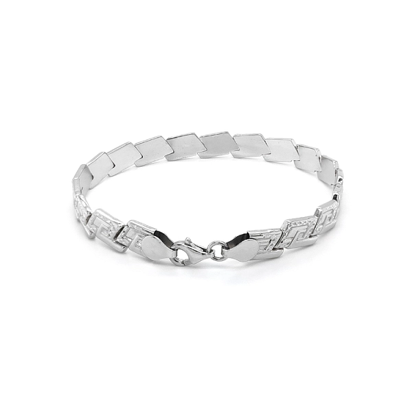 Weißgold-Armband
