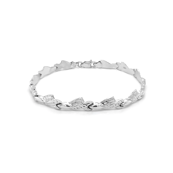Weißgold-Armband