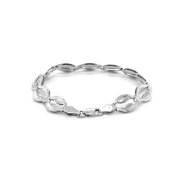 Weißgold-Armband
