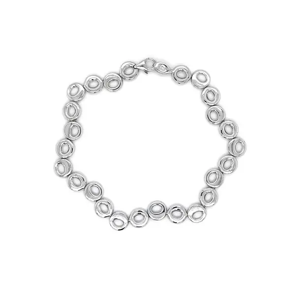 Weißgold-Armband