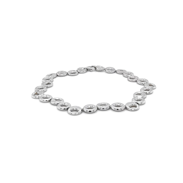 Weißgold-Armband