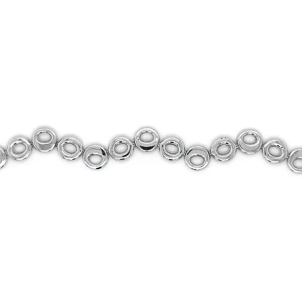 Weißgold-Armband