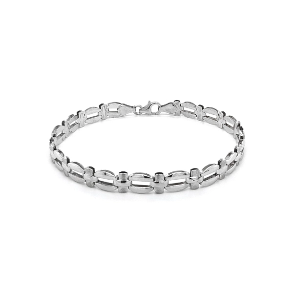 Weißgold-Armband