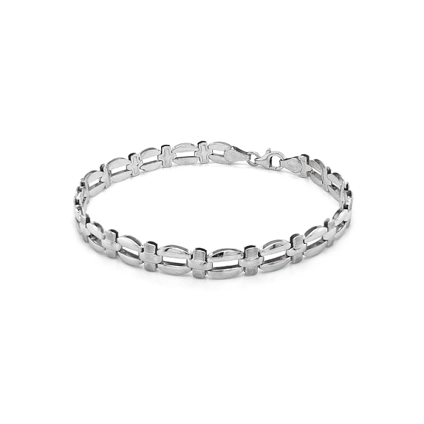 Weißgold-Armband
