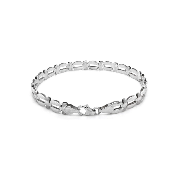 Weißgold-Armband