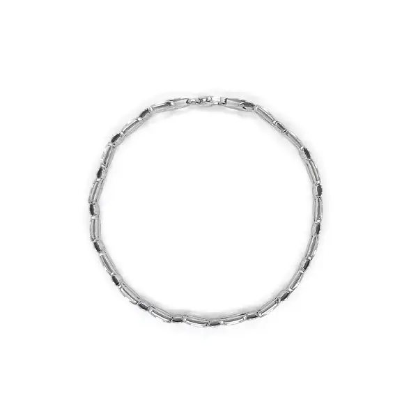 Weißgold-Armband