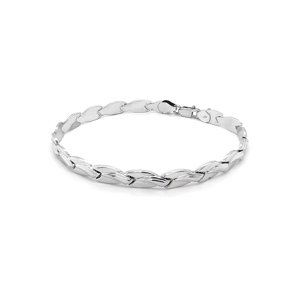 Weißgold-Armband