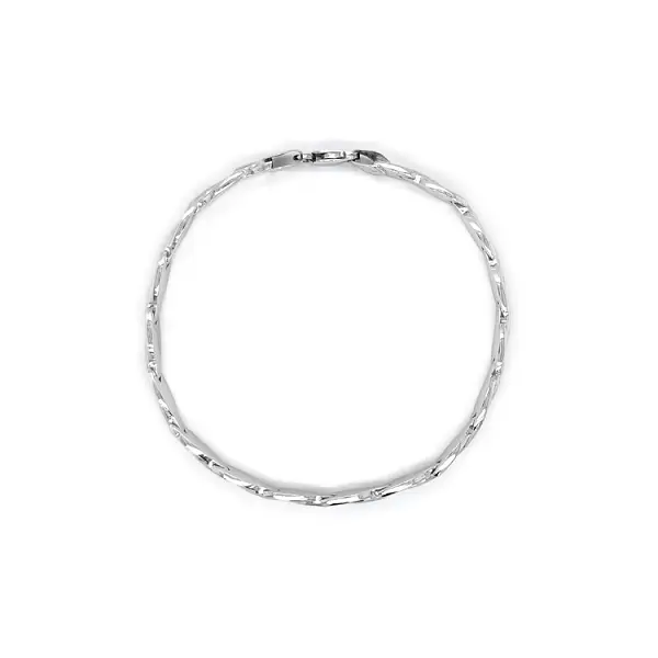 Weißgold-Armband