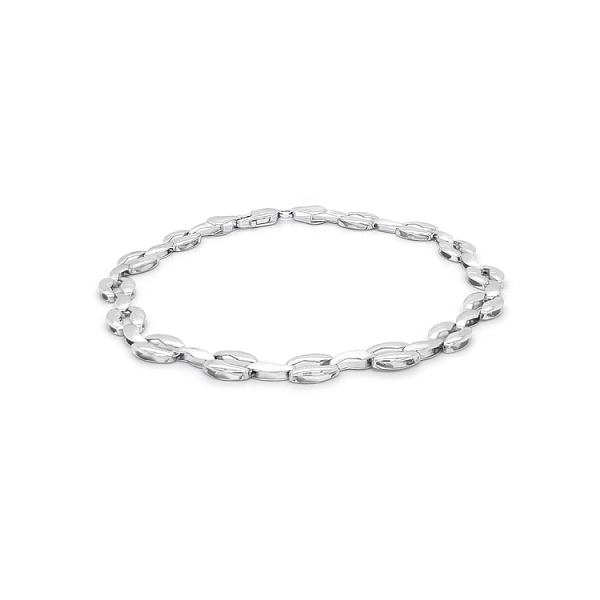 Weißgold-Armband
