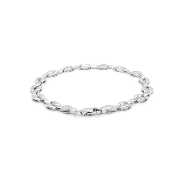 Weißgold-Armband