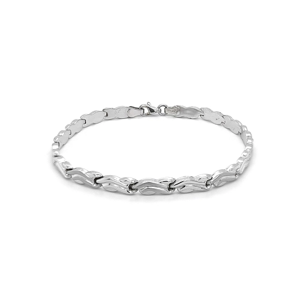 Weißgold-Armband