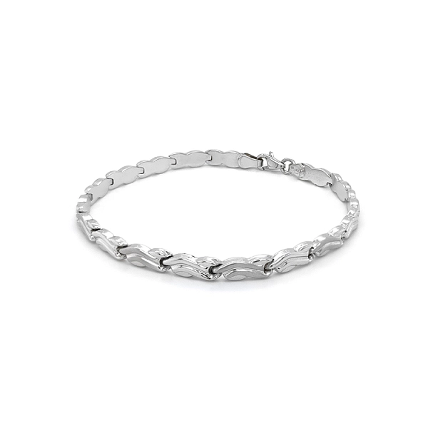 Weißgold-Armband