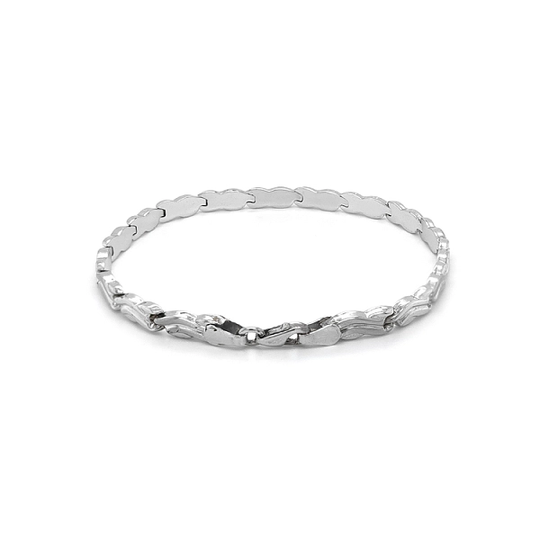 Weißgold-Armband