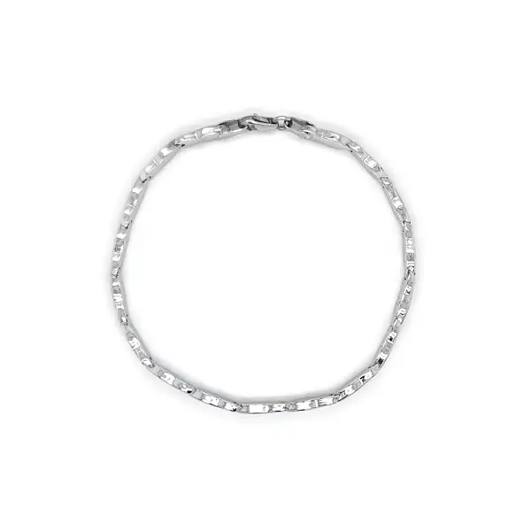 Weißgold-Armband