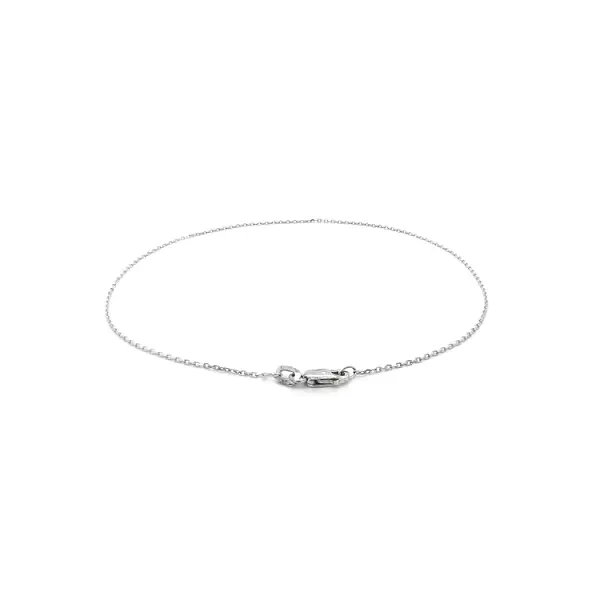 Weißgold-Armband Anker