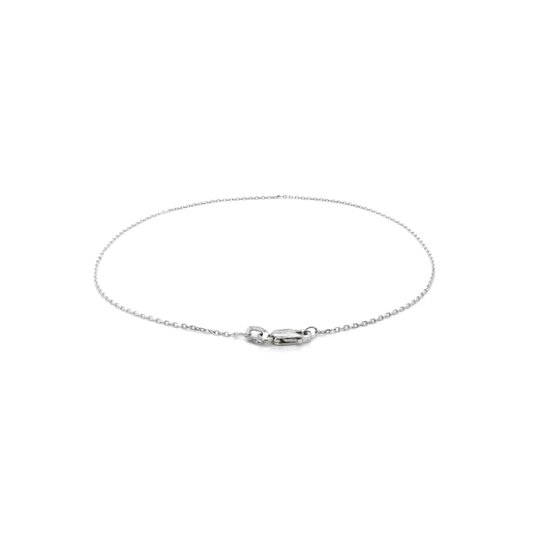 Weißgold-Armband Anker