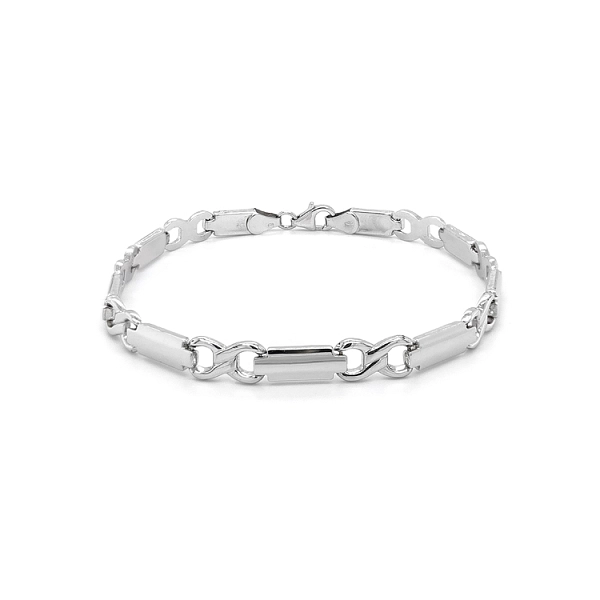 Weißgold-Armband