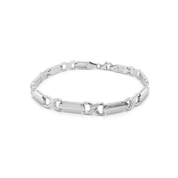 Weißgold-Armband