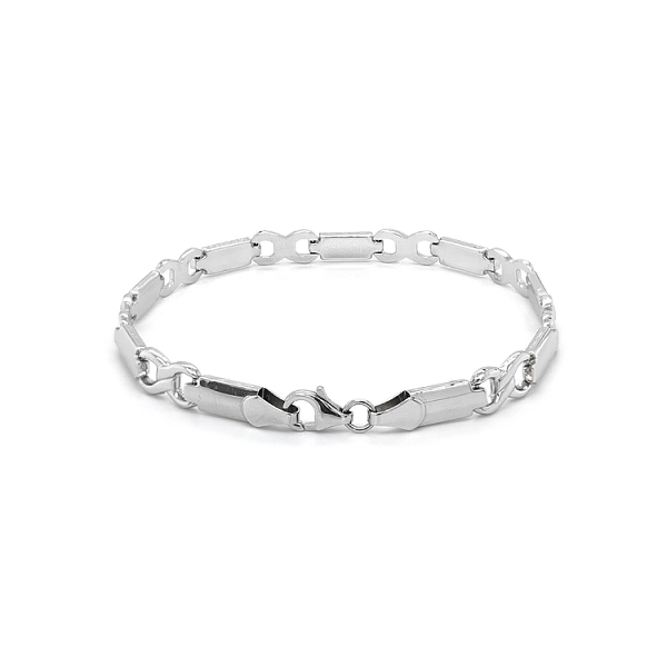 Weißgold-Armband