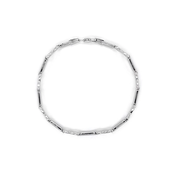 Weißgold-Armband