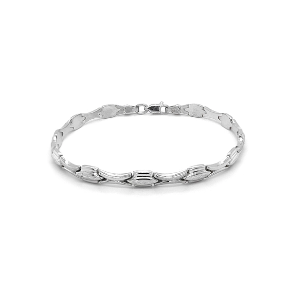 Weißgold-Armband