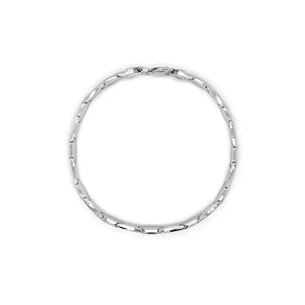Weißgold-Armband
