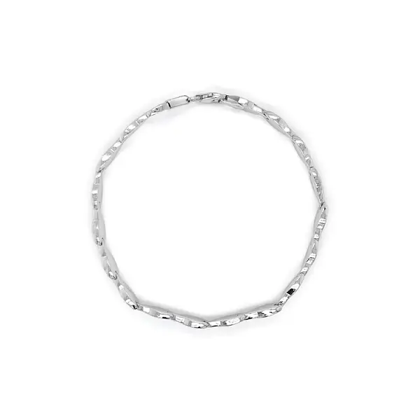 Weißgold-Armband