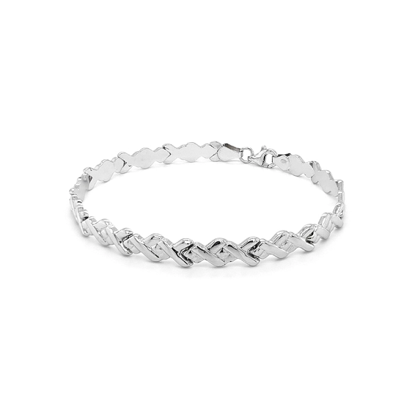 Weißgold-Armband
