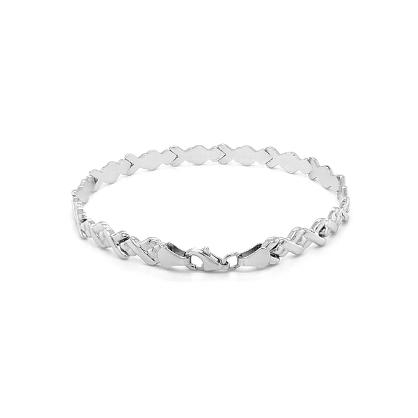 Weißgold-Armband