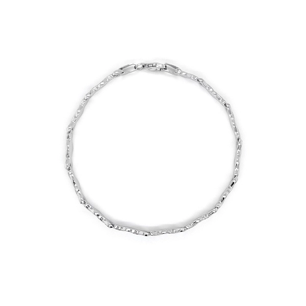 Weißgold-Armband