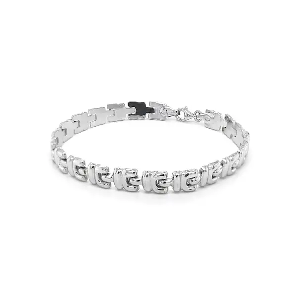 Weißgold-Armband