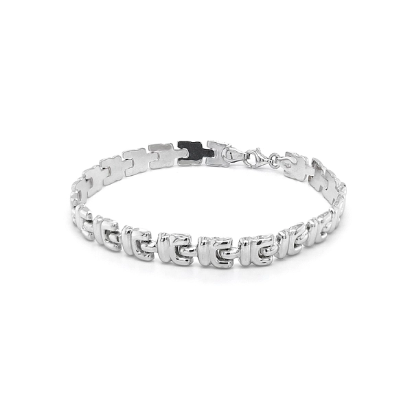 Weißgold-Armband