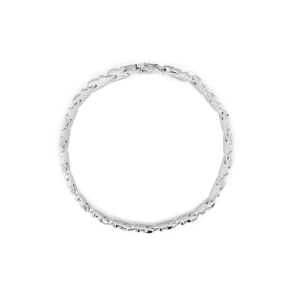 Weißgold-Armband