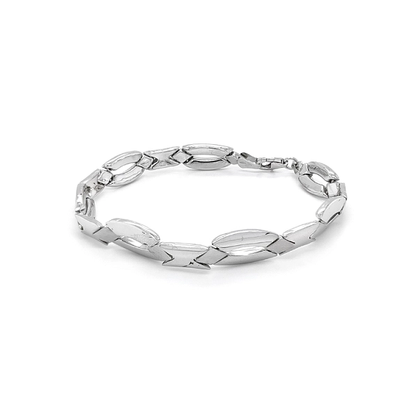 Weißgold-Armband