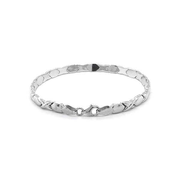 Weißgold-Armband