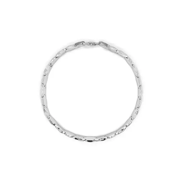 Weißgold-Armband