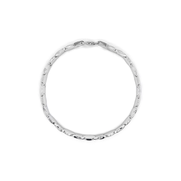Weißgold-Armband