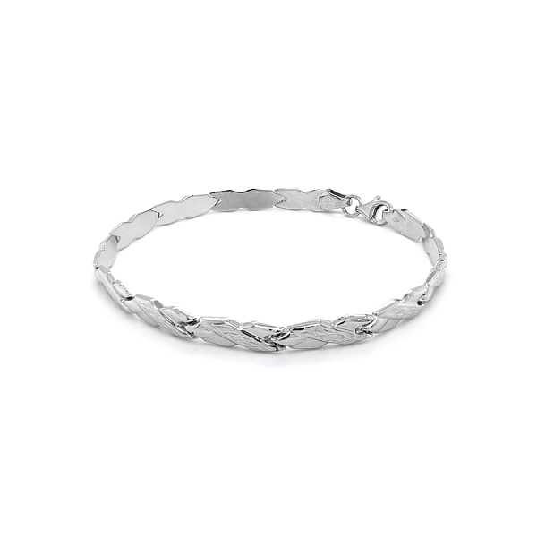 Weißgold-Armband