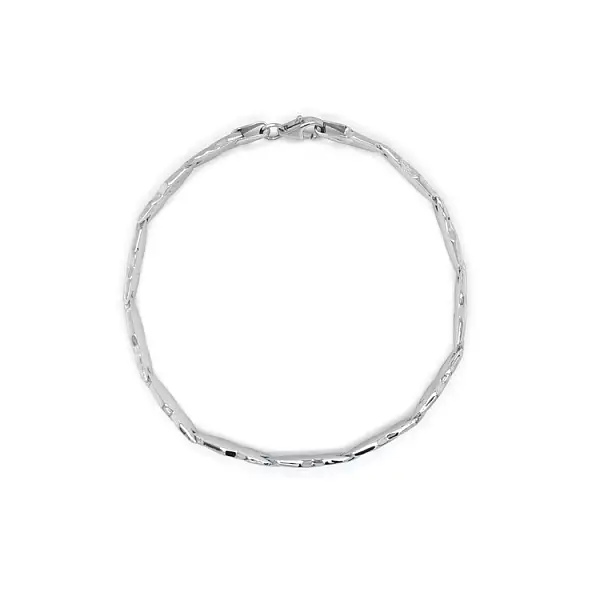 Weißgold-Armband