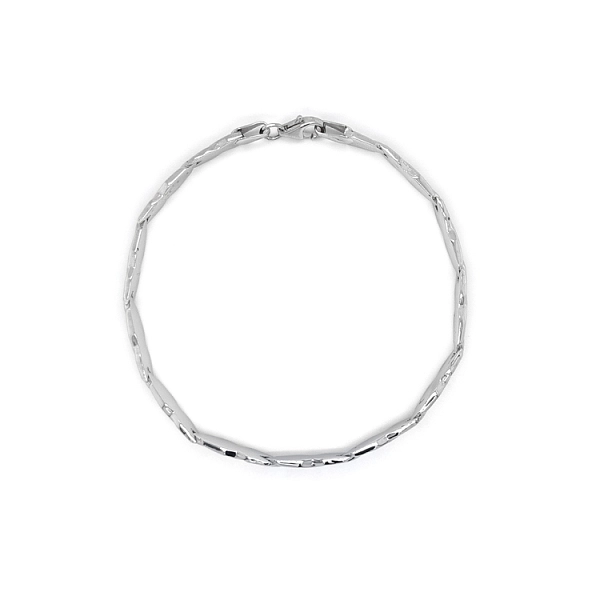 Weißgold-Armband