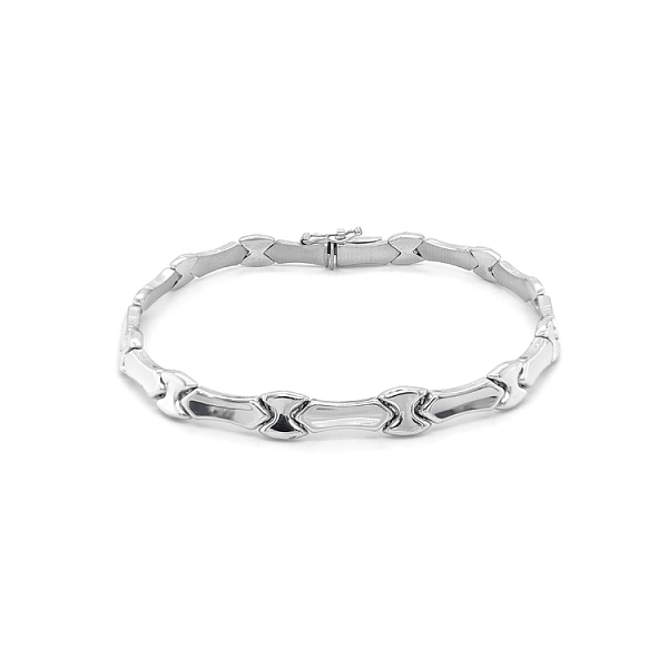 Weißgold-Armband