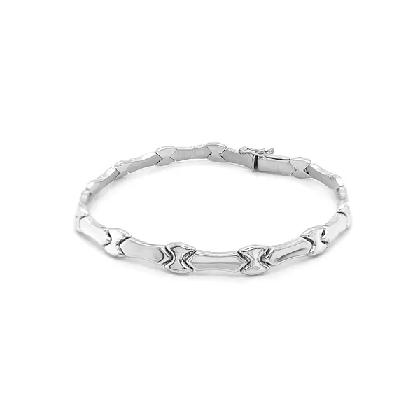 Weißgold-Armband
